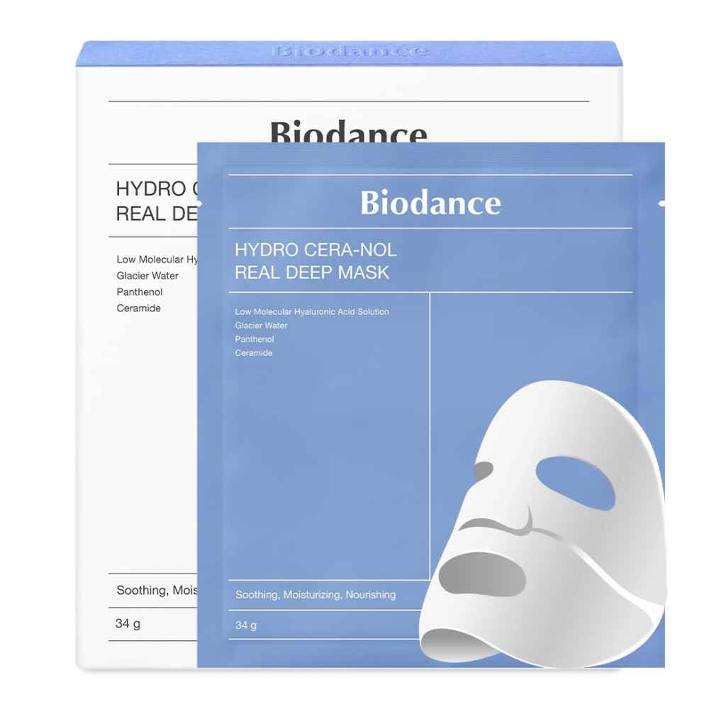 Biodance Hidro Cera-nol Mască de Față Hidratantă cu Acid Hialuronic, 34 g