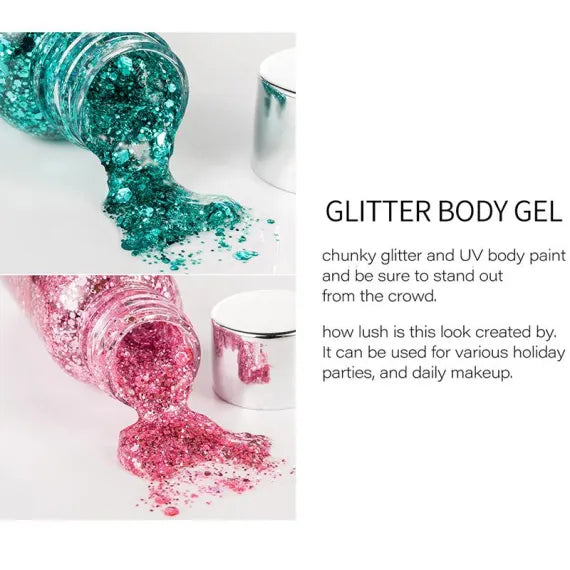 Fard Glitter de ochi, corp si par