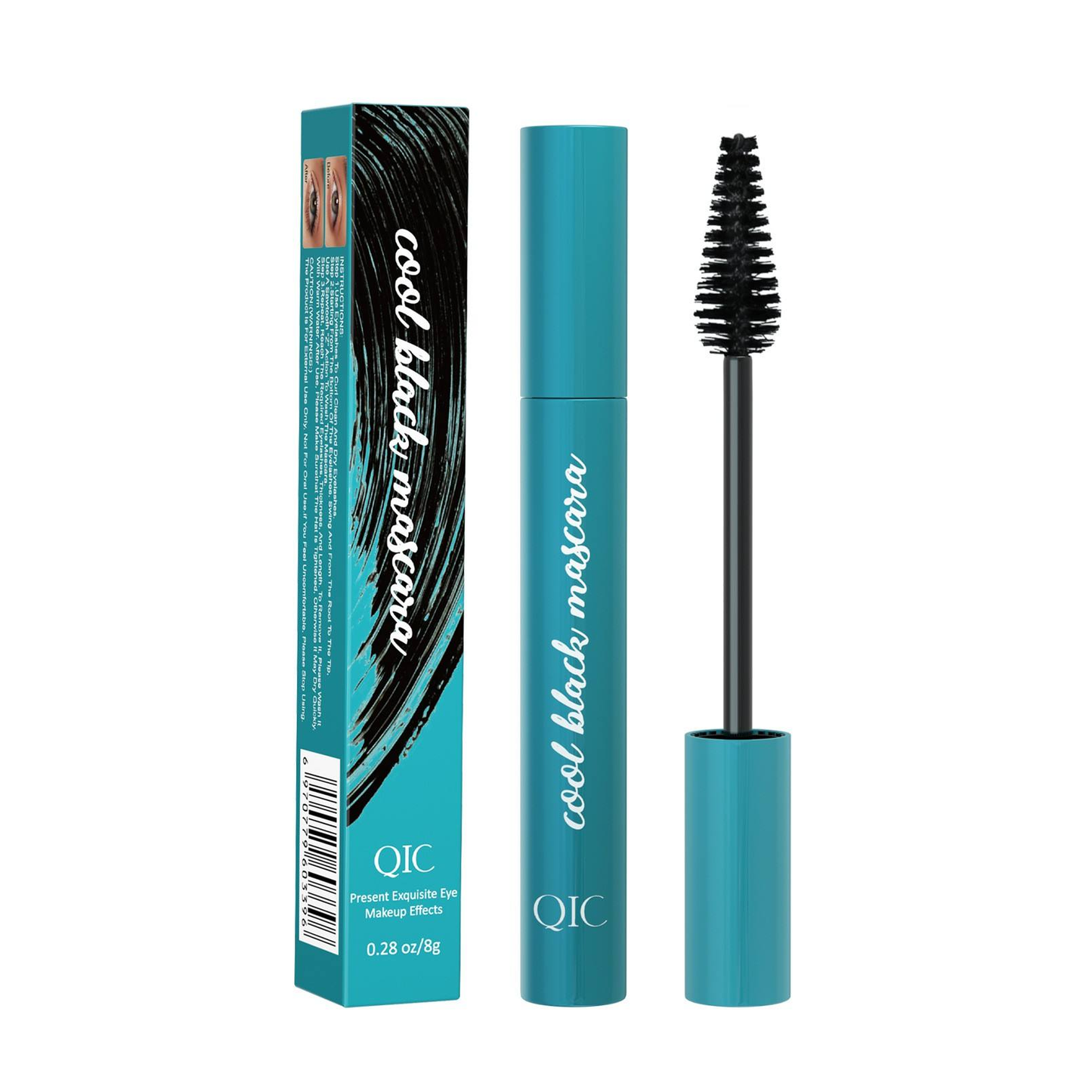Rimel Volum si Alungire QIC Cool Black Mascara
