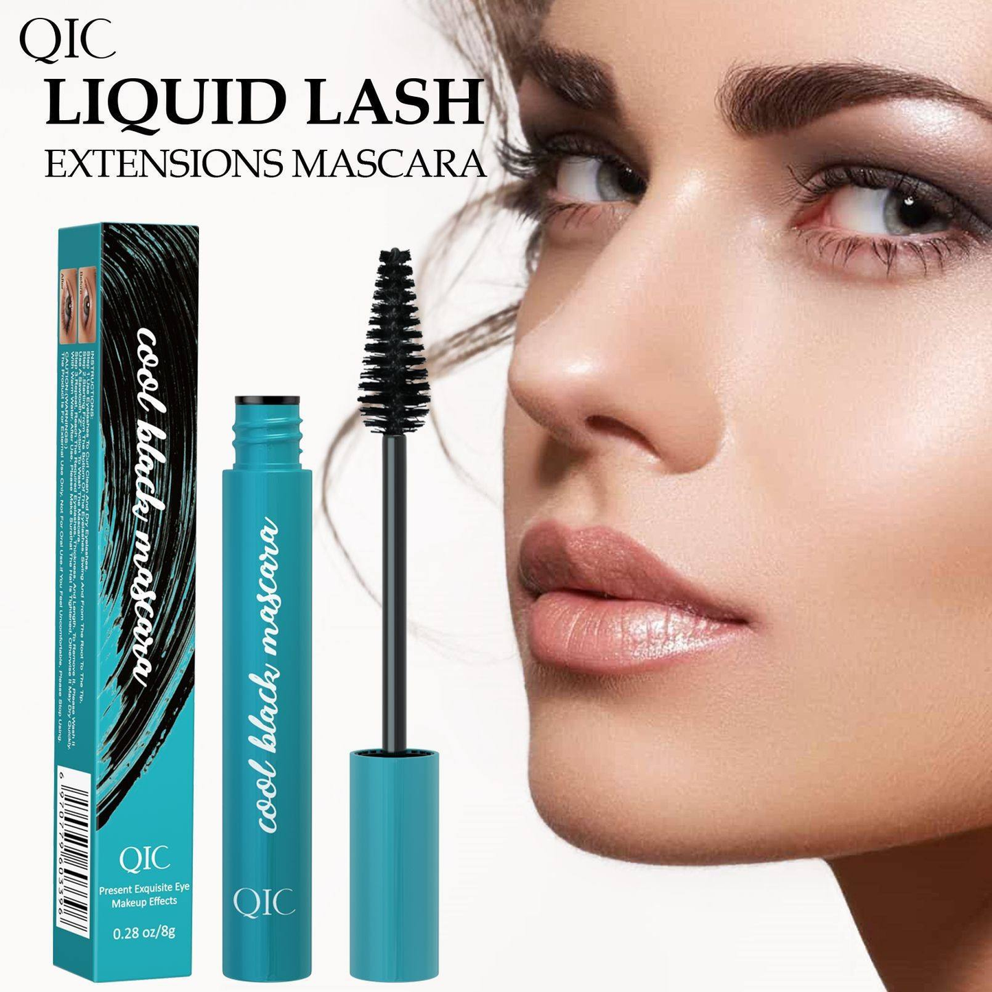 Rimel Volum si Alungire QIC Cool Black Mascara