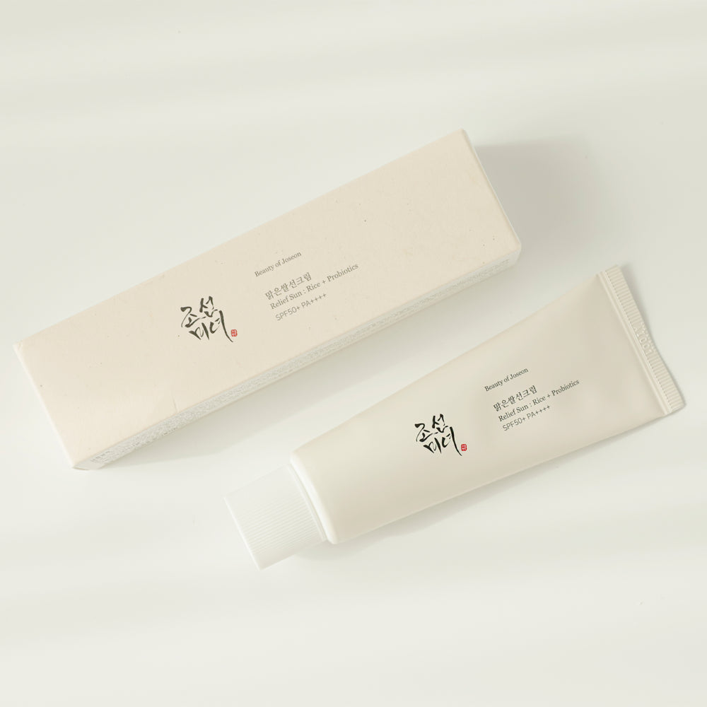Beauty of Joseon - Relief Sun Rice Probiotics - SPF50+/PA++++ - Cremă de față de protecție solară cu extract de orez - 10ml