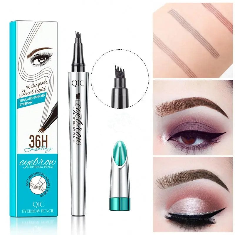 Creion Sprancene QIC 4D cu efect de Microblading