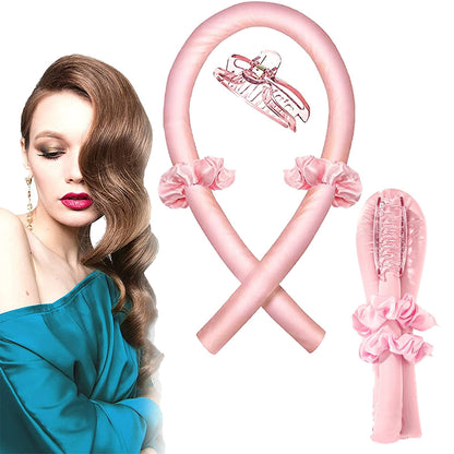 Ondulator fara Caldura 3 Accesorii, 2 Elastice si Clama