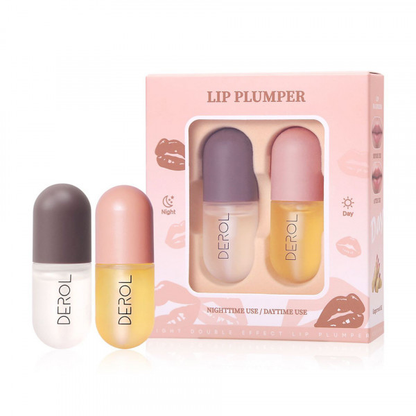 Set balsamuri Volum si Hidratare Lip Plump Day And Night