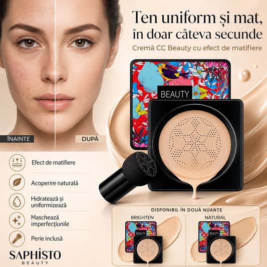 Cremă CC Beauty cu efect de matifiere