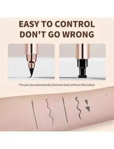 Tus cu stampila Eyeliner 2 in 1