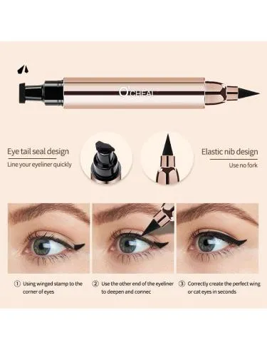 Tus cu stampila Eyeliner 2 in 1