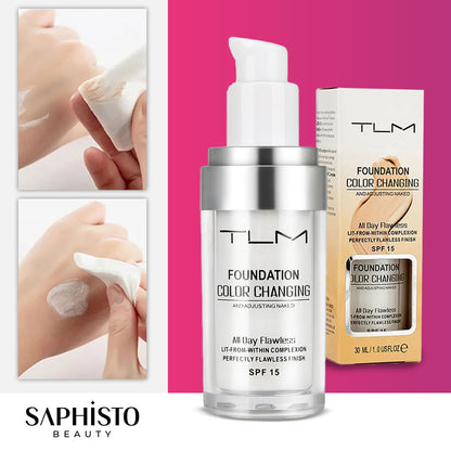TLM fond de ten Color Changing + CADOU Masca faciala Green Stick cu ceai verde